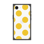 プレミアムスクエアケース［ シンプルドット - Yellow ］
