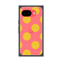 プレミアムスクエアケース［ シンプルドット - Yellow ］