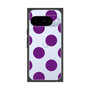 プレミアムスクエアケース［ シンプルドット - Purple ］