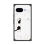 プレミアムスクエアケース［ 夢中に覗く三毛ねこ ］