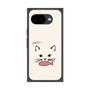 プレミアムスクエアケース［ 食いしん坊なねこ - White ］