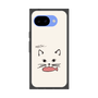 プレミアムスクエアケース［ 食いしん坊なねこ - White ］
