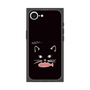 プレミアムスクエアケース［ 食いしん坊なねこ - Black ］