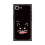 プレミアムスクエアケース［ 食いしん坊なねこ - Black ］