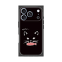 プレミアムスクエアケース［ 食いしん坊なねこ - Black ］