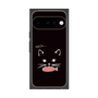 プレミアムスクエアケース［ 食いしん坊なねこ - Black ］