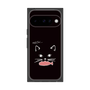 プレミアムスクエアケース［ 食いしん坊なねこ - Black ］