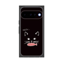 プレミアムスクエアケース［ 食いしん坊なねこ - Black ］