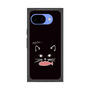プレミアムスクエアケース［ 食いしん坊なねこ - Black ］