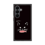 プレミアムスクエアケース［ 食いしん坊なねこ - Black ］