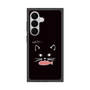プレミアムスクエアケース［ 食いしん坊なねこ - Black ］