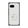 プレミアムスクエアケース［ 蝶ネクタイねこ - White ］