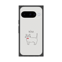 プレミアムスクエアケース［ 蝶ネクタイねこ - White ］