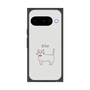 プレミアムスクエアケース［ 蝶ネクタイねこ - White ］