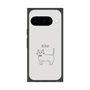 プレミアムスクエアケース［ 蝶ネクタイねこ - White ］