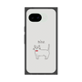 プレミアムスクエアケース［ 蝶ネクタイねこ - White ］