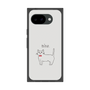 プレミアムスクエアケース［ 蝶ネクタイねこ - White ］