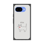 プレミアムスクエアケース［ 蝶ネクタイねこ - White ］