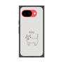 プレミアムスクエアケース［ 蝶ネクタイねこ - White ］