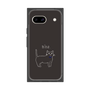 プレミアムスクエアケース［ 蝶ネクタイねこ - Black ］