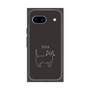 プレミアムスクエアケース［ 蝶ネクタイねこ - Black ］