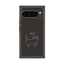 プレミアムスクエアケース［ 蝶ネクタイねこ - Black ］