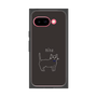 プレミアムスクエアケース［ 蝶ネクタイねこ - Black ］