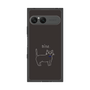 プレミアムスクエアケース［ 蝶ネクタイねこ - Black ］