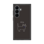 プレミアムスクエアケース［ 蝶ネクタイねこ - Black ］