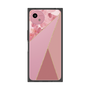 プレミアムスクエアケース［ マーブルトライアングルパレット - Pink ］