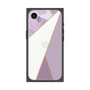 プレミアムスクエアケース［ マーブルトライアングルパレット - Purple ］