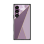 プレミアムスクエアケース［ マーブルトライアングルパレット - Purple ］
