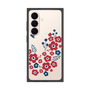 プレミアムスクエアケース［ 北欧フラワーバード ］