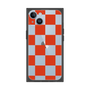 プレミアムスクエアケース［ 市松模様 - Red ］