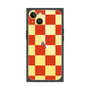 プレミアムスクエアケース［ 市松模様 - Red ］