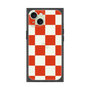 プレミアムスクエアケース［ 市松模様 - Red ］