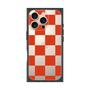 プレミアムスクエアケース［ 市松模様 - Red ］