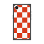 プレミアムスクエアケース［ 市松模様 - Red ］