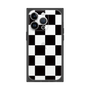 プレミアムスクエアケース［ 市松模様 - Black ］