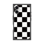 プレミアムスクエアケース［ 市松模様 - Black ］