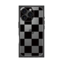 プレミアムスクエアケース［ 市松模様 - Black ］