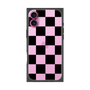 プレミアムスクエアケース［ 市松模様 - Black ］