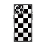 プレミアムスクエアケース［ 市松模様 - Black ］