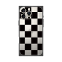 プレミアムスクエアケース［ 市松模様 - Black ］
