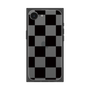 プレミアムスクエアケース［ 市松模様 - Black ］