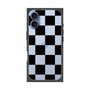 プレミアムスクエアケース［ 市松模様 - Black ］