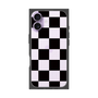 プレミアムスクエアケース［ 市松模様 - Black ］