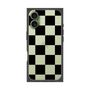 プレミアムスクエアケース［ 市松模様 - Black ］