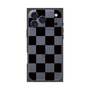 プレミアムスクエアケース［ 市松模様 - Black ］