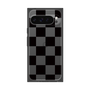 プレミアムスクエアケース［ 市松模様 - Black ］